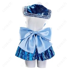 美少女戦士セーラームーン 水野亜美 セーラーマーキュリー セーラー戦士服 コスプレ衣装 - 3枚目の画像（サムネイル）