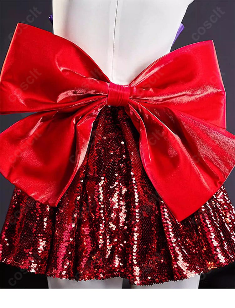 火野レイ セーラーマーズ コスプレ 背面リボン装飾 細部ディテール 再現度重視