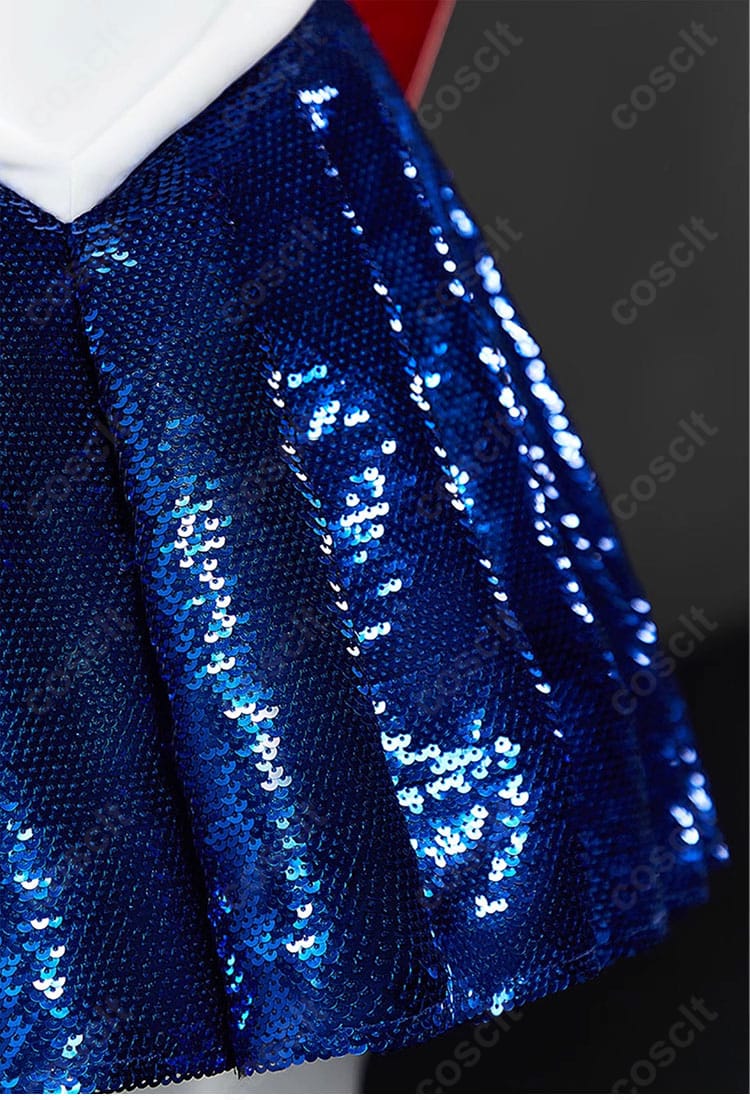 セーラームーン コスプレ衣装 スカート裙摆装饰细节 动きのあるシルエット