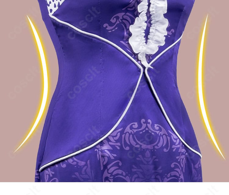 86―エイティシックス― ヴラディレーナ・ミリーゼ コスプレ衣装 腰装飾ディテール 上品なデザイン再現
