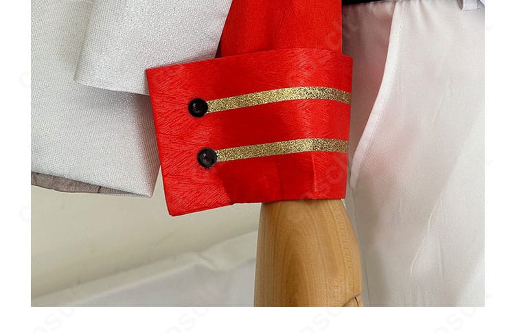 原神 タルタリヤ フェス衣装 コスプレ 袖口装飾ディテール 動きやすさも考慮