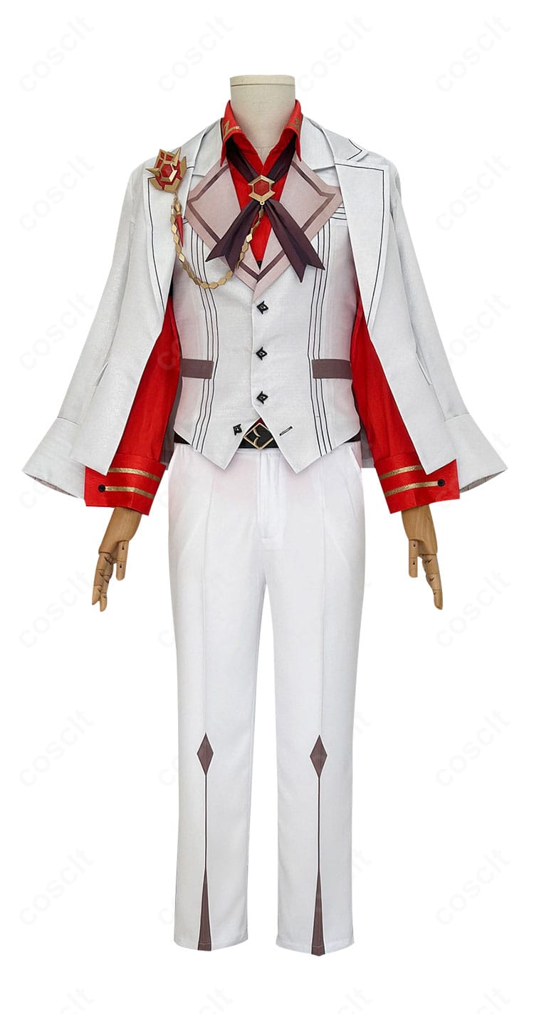 原神 タルタリヤ 原神FES フェス衣装 コスプレ衣装 正面デザイン 全身バランス確認