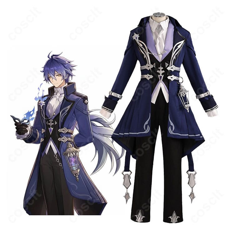 原神 フリンズ 原神FES フェス衣装 コスプレ衣装 人物着用イメージ 紳士風ライトキーパー再現 COSCLT公式
