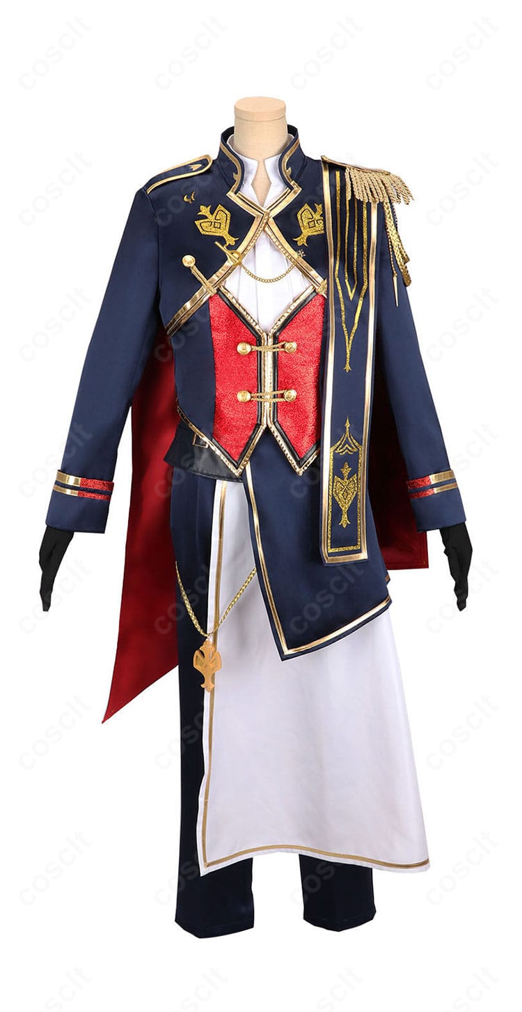 にじさんじ セラフ・ダズルガーデン 5th Anniversary 共通衣装 コスプレ衣装 正面｜コートとマントのデザインを忠実に再現