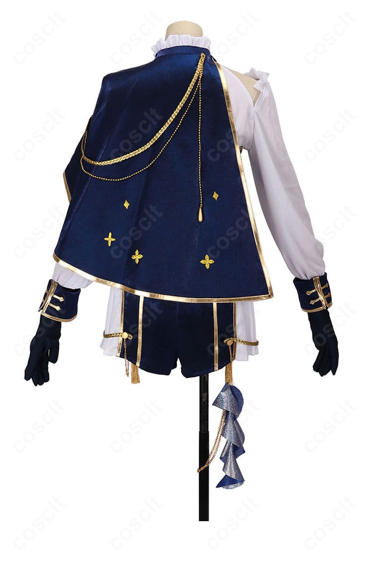 にじさんじ 先斗寧 共通衣装 コスプレ衣装 背面デザイン マント背中部分の再現ディテール