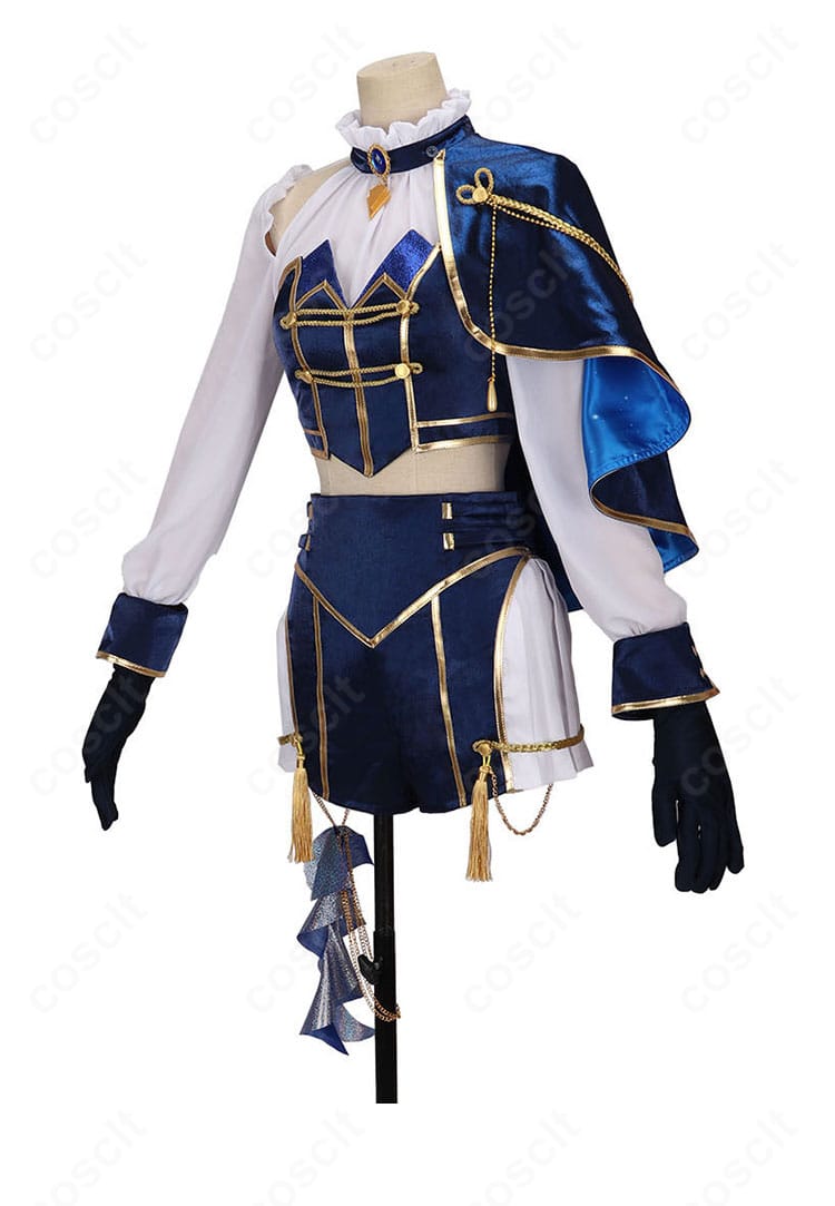 にじさんじ 先斗寧 共通衣装 コスプレ衣装 側面シルエット ショートパンツと全体バランス