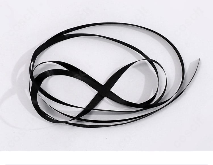 幽鬼 メイド服コスプレ 付属リボン系紐ディテール セット小物確認