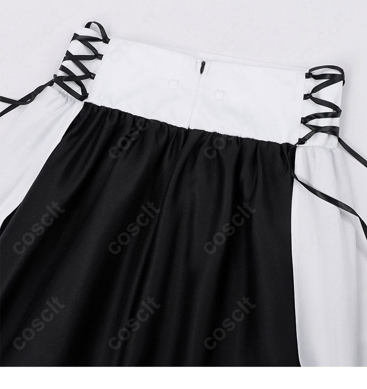 幽鬼 メイド服コスプレ スカート装飾ディテール デザイン重視