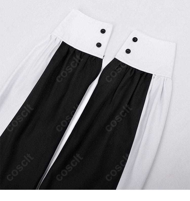 幽鬼 メイド服コスプレ 衣袖装飾ディテール 細部まで再現