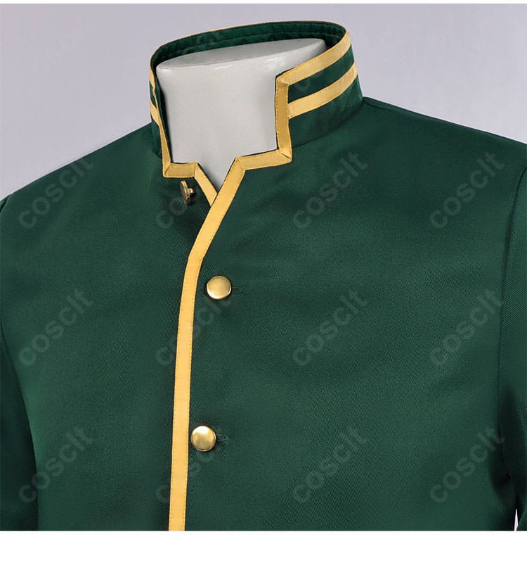 縁城蒼吏 コスプレ衣装 領口・門襟装飾ディテール｜細部までこだわった再現