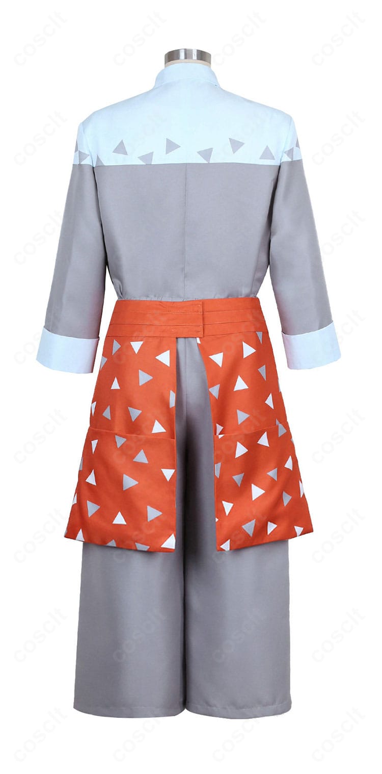 ポケモンレジェンズZ-A グリ コスプレ衣装 背面デザイン｜カフェ店長らしい上品な後ろ姿