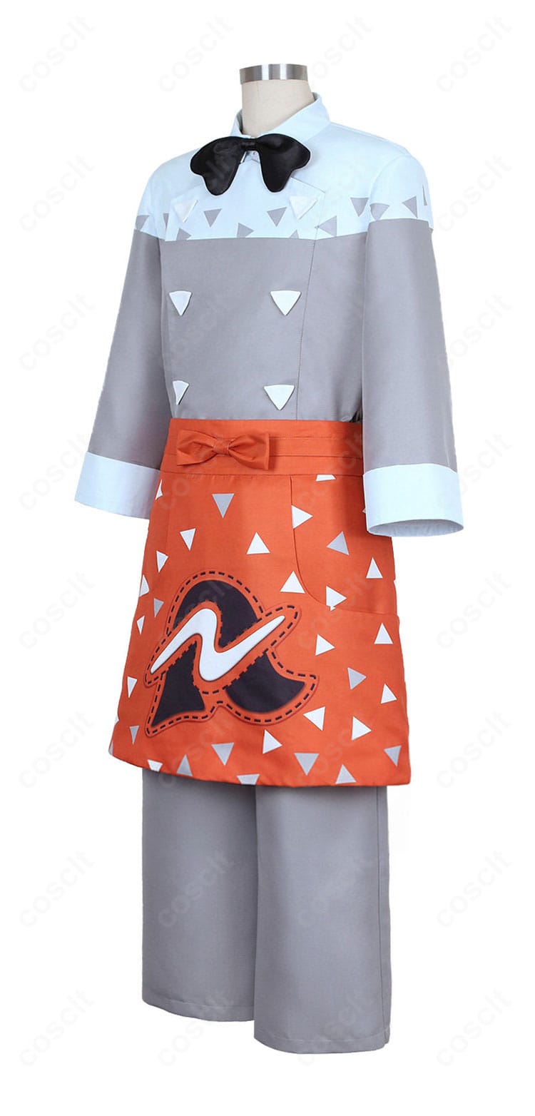 ポケモンレジェンズZ-A グリ コスプレ衣装 側面シルエット｜自然なラインで撮影映え