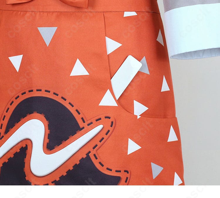 グリ コスプレ衣装 ポケット装飾ディテール｜実用性も意識した設計