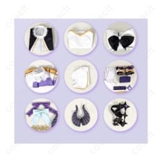 ホロライブ ラプラス・ダークネス アイドル衣装 コスプレ衣装 総帥らしさを再現 - 5枚目の画像（サムネイル）