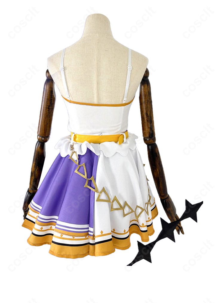 ラプラス・ダークネス アイドル衣装 コスプレ スカート背面装飾 動いた時も映える仕様