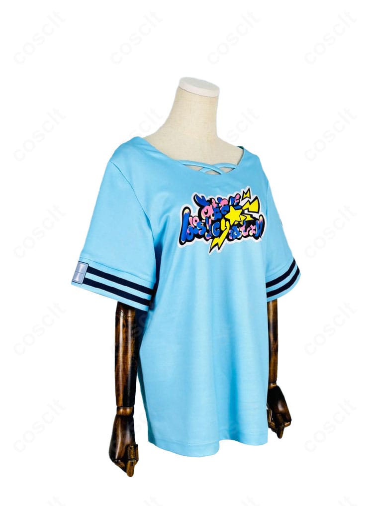 hololive 水宮枢 Tシャツ私服 コスプレ衣装 右側シルエット｜普段着感覚で楽しめる一着