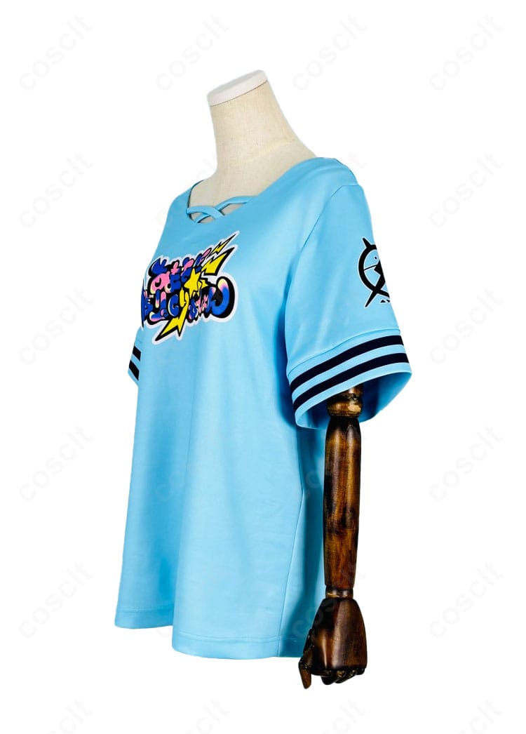 hololive 水宮枢 Tシャツ私服 コスプレ衣装 左側ライン｜イベント・撮影におすすめ