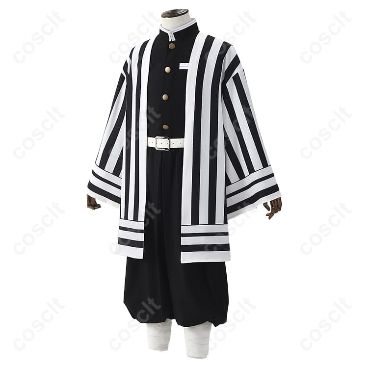 鬼滅の刃 伊黒小芭内 コスプレ衣装｜蛇柱 鬼殺隊 刺繍入り隊服【COSCLT】 - 2枚目の画像