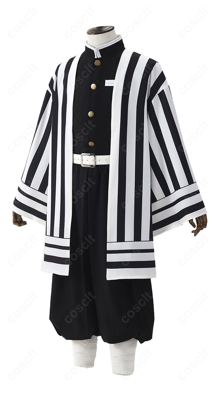 鬼滅の刃 伊黒小芭内 コスプレ衣装 側面 シルエット 蛇柱 隊服 再現度