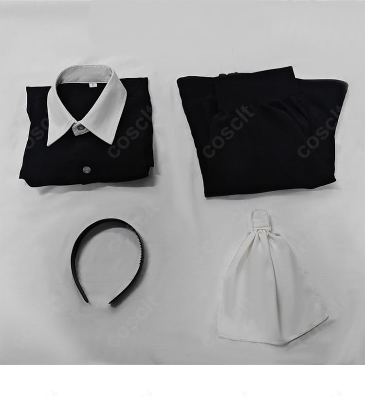 ブルアカ 天童アリス コスプレ衣装 セット内容｜トップス・スカート・スカーフ・カチューシャ4点セット
