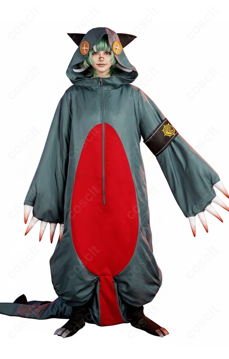 ガチアクタ ギータ コスプレ衣装 着用イメージ 正面 写真映えする造形