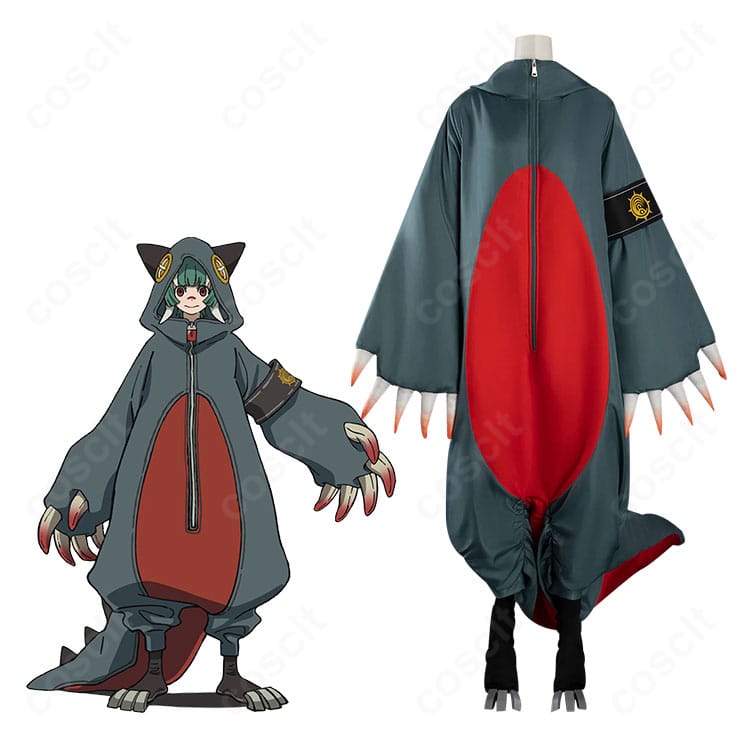 ガチアクタ ギータ コスプレ衣装 怪獣のような服 キャラクター人物イメージと全身衣装