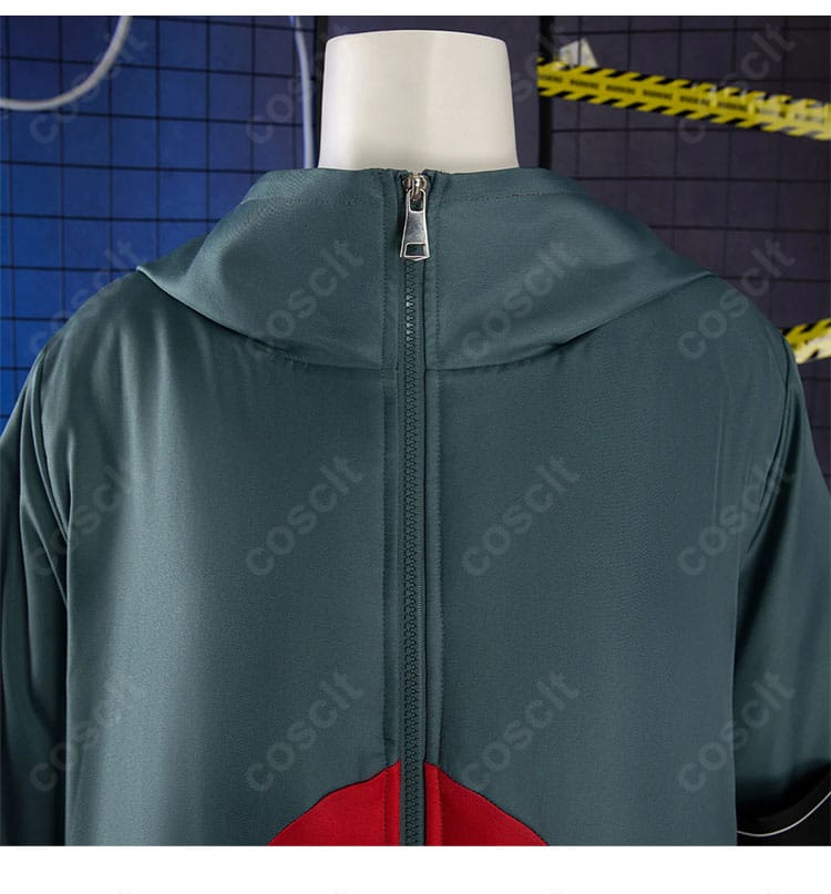ガチアクタ ギータ コスプレ衣装 門襟ラジッパー装飾 ディテール再現