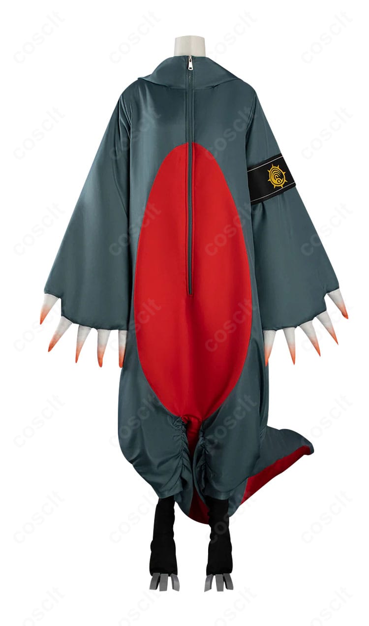 ガチアクタ ギータ コスプレ衣装 怪獣のような服 正面デザイン 全体シルエット