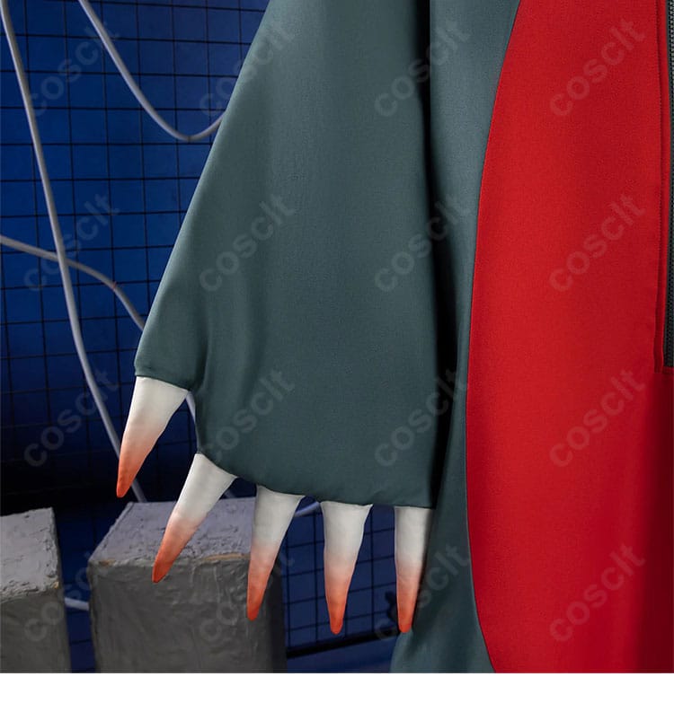 ガチアクタ ギータ コスプレ衣装 衣袖装飾 細部までこだわった怪獣風デザイン