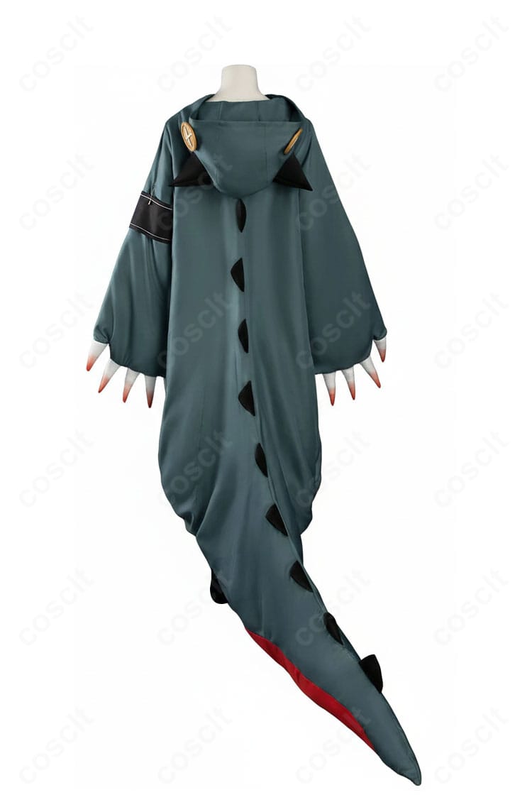 ガチアクタ ギータ コスプレ衣装 怪獣のような服 背面デザイン 再現度重視