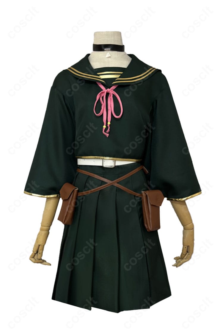 デッドアカウント 漆栖川希詠 コスプレ衣装 正面デザイン トップスとスカートの全体バランスを確認