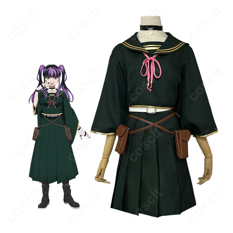 デッドアカウント 漆栖川希詠 コスプレ衣装 キャラクター着用イメージ 全身と衣装の雰囲気が分かる参考画像