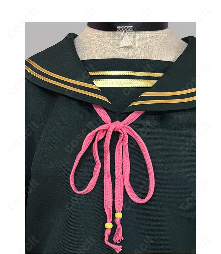 デッドアカウント 漆栖川希詠 コスプレ衣装 領口装飾アップ 写真撮影でも映える仕上がり