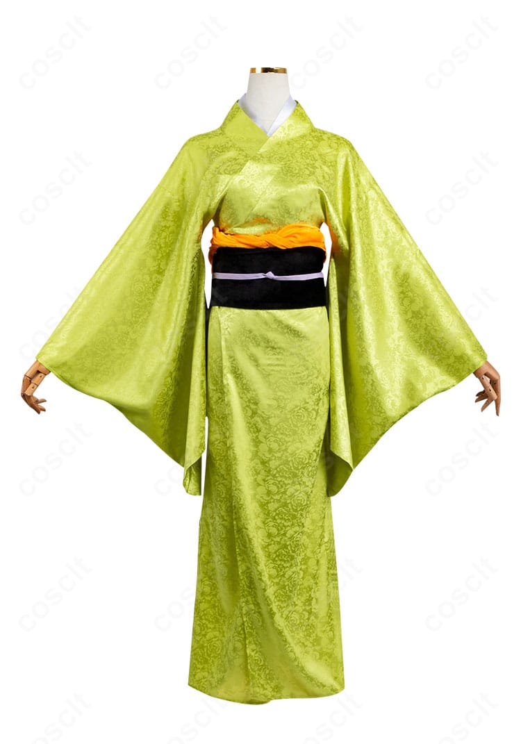 鬼滅の刃 嘴平琴葉 コスプレ衣装 正面デザイン｜和装の質感と自然なシルエットを再現