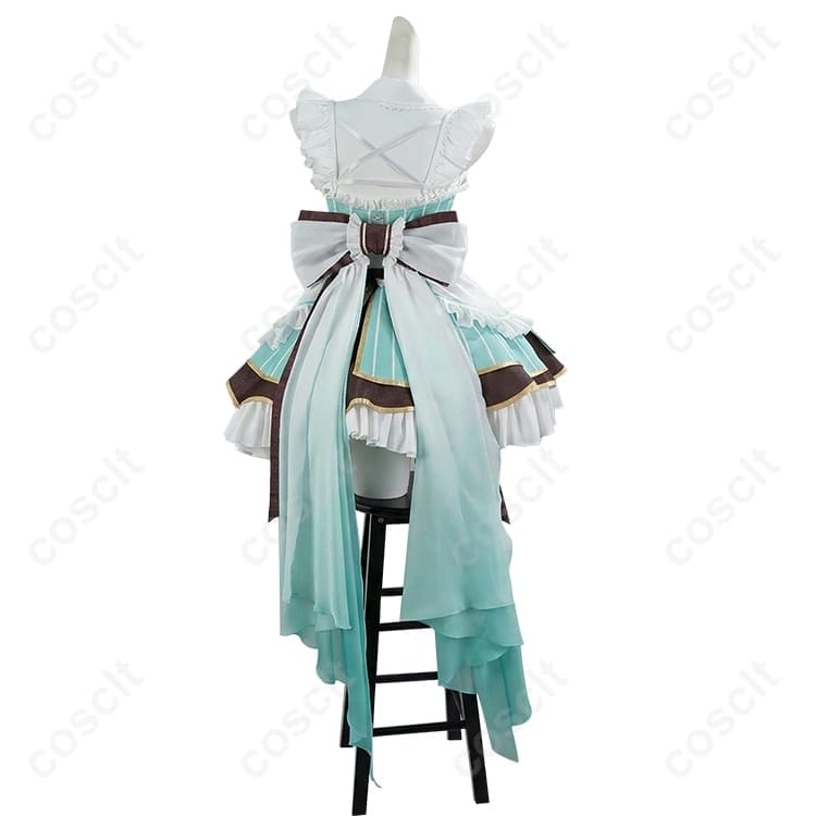 ミント・ファントーム メイド服 コスプレ衣装｜Maid Mint Ch. ゴーストメイド衣装【COSCLT公式】 - 3枚目の画像