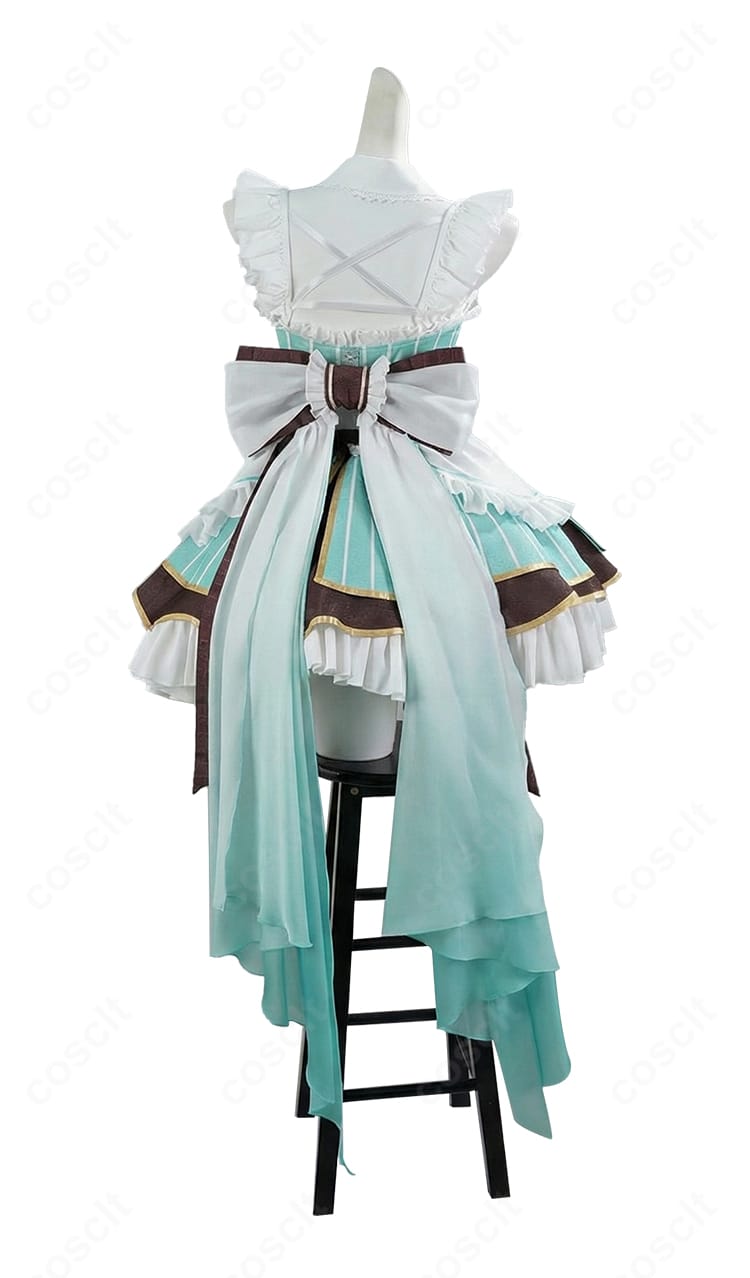 ミント・ファントーム メイド服 コスプレ衣装 背面デザイン｜後ろ姿までこだわった高再現コスプレ衣装
