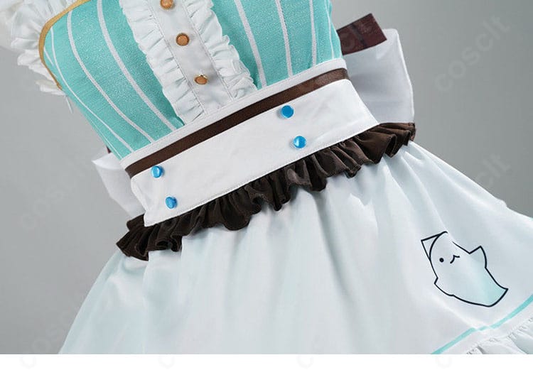 ミント・ファントーム メイド服 ウエスト装飾｜シルエットを美しく見せるこだわり設計