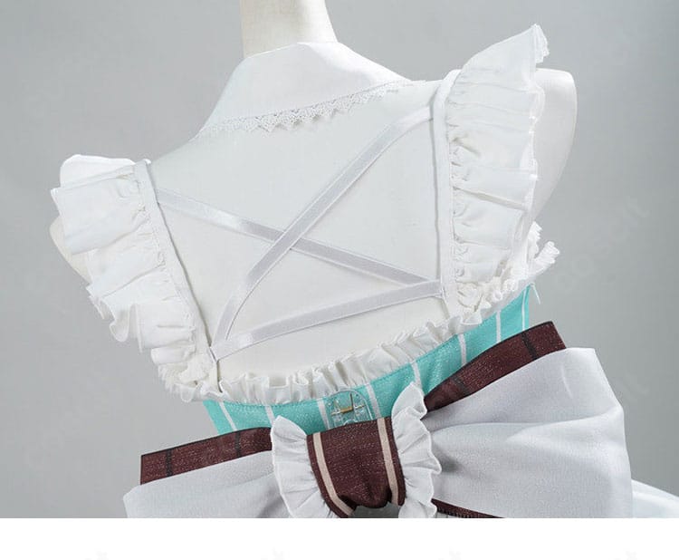 ミント・ファントーム メイド服 肩まわり装飾｜写真映えする立体的な仕上がり