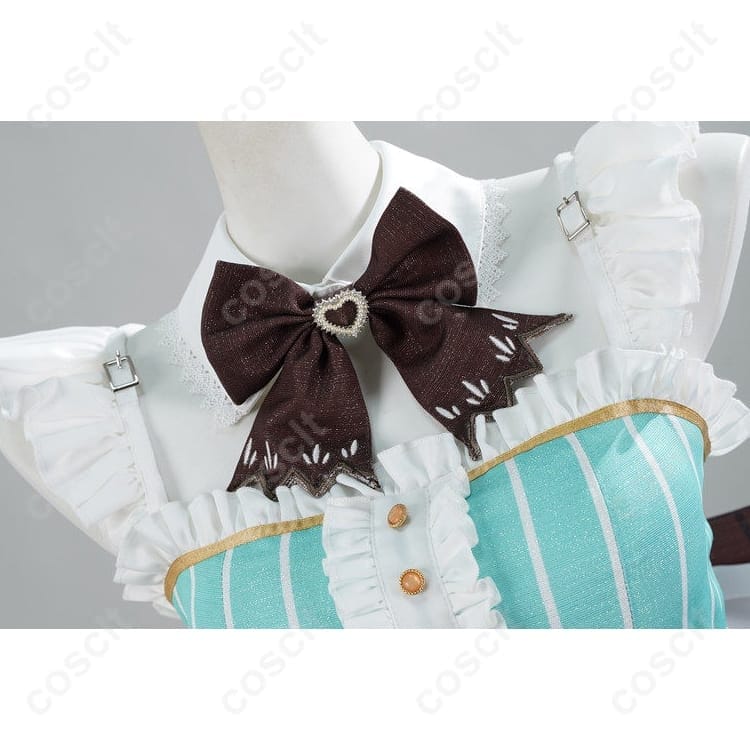 ミント・ファントーム メイド服 コスプレ衣装｜Maid Mint Ch. ゴーストメイド衣装【COSCLT公式】 - 4枚目の画像