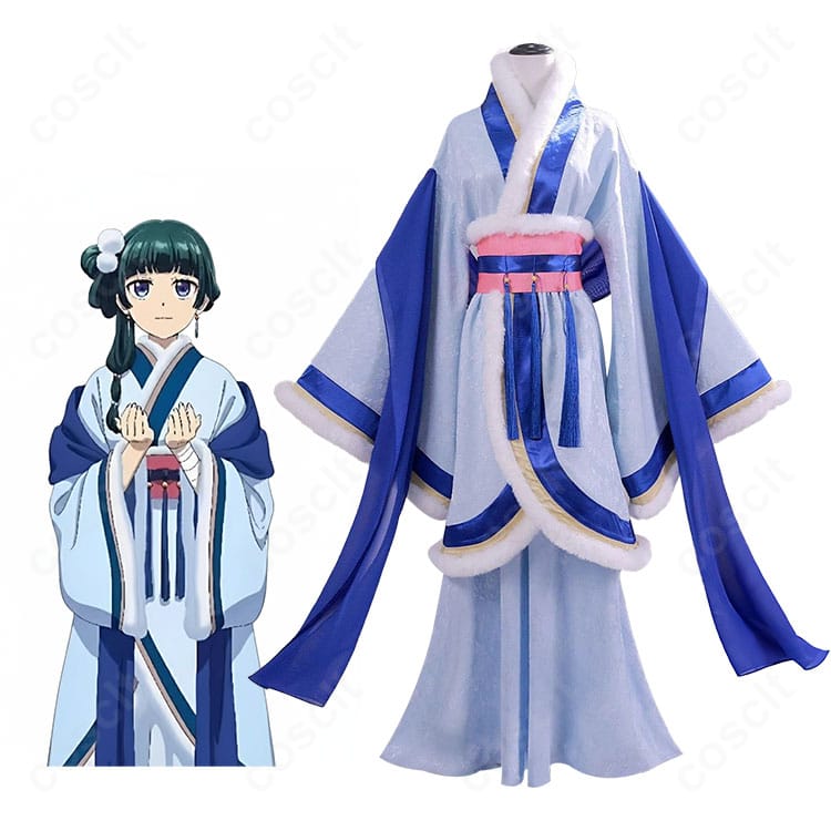 薬屋のひとりごと 猫猫（マオマオ）冬服コスプレ衣装｜キャラクター全身イメージと衣装の雰囲気が分かる商品写真、世界観を楽しみたい方におすすめ