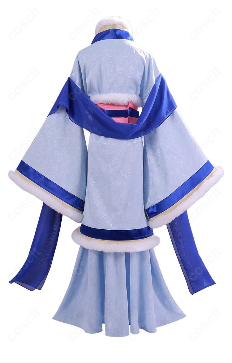 薬屋のひとりごと 猫猫 冬服 コスプレ衣装 背面デザイン｜後ろ姿まで丁寧に再現された高品質仕上げ