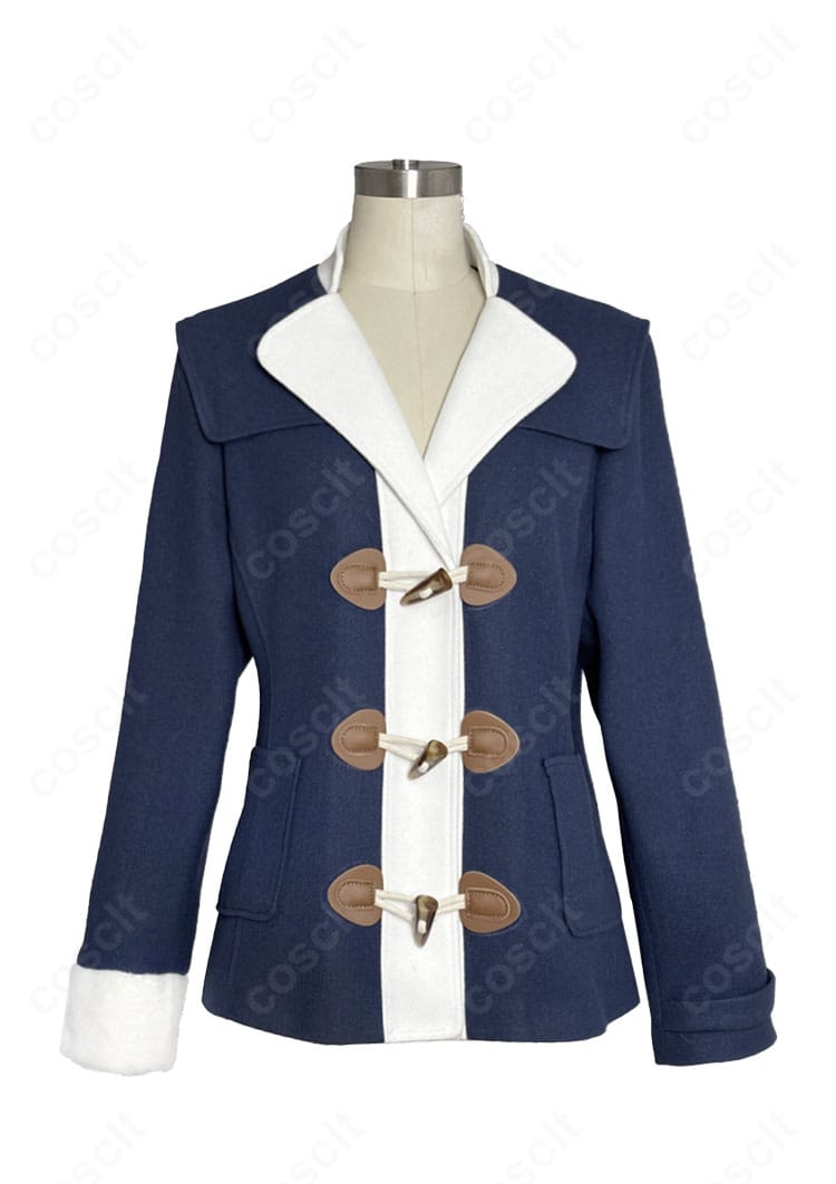 ウマ娘 ユキノビジン 勝負服 コスプレ衣装 正面デザイン｜コートのシルエットと配色を忠実再現