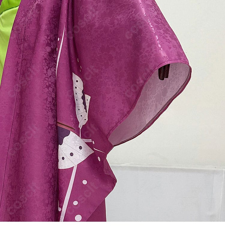 黒執事 藍猫 花魁風コスプレ衣装 袖装飾アップ｜優雅さと妖艶さを兼ね備えたディテール