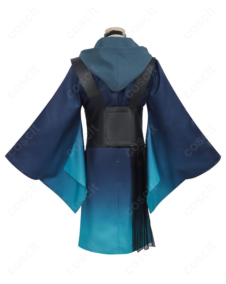 超かぐや姫！酒寄彩葉 コスプレ衣装の背面デザイン｜後ろ姿まで丁寧に再現