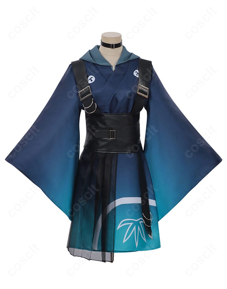 超かぐや姫！酒寄彩葉 コスプレ衣装の正面デザイン｜デフォルト衣装のシルエットを忠実再現