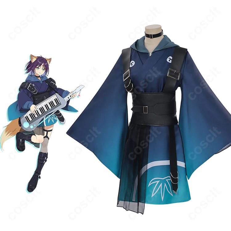 超かぐや姫！酒寄彩葉 コスプレ衣装の全体イメージとキャラクター再現度が分かる商品着用イメージ