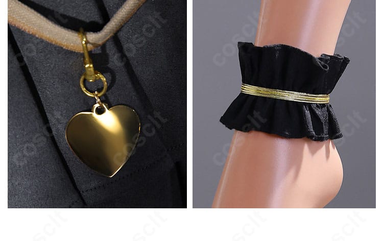 東雲絵名 コスプレ衣装 足元・足飾りディテール｜イベントや撮影に映える仕上がり