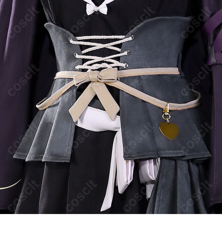 東雲絵名 コスプレ衣装 腰装飾ディテール｜シーキング・クロークの印象的なデザイン再現