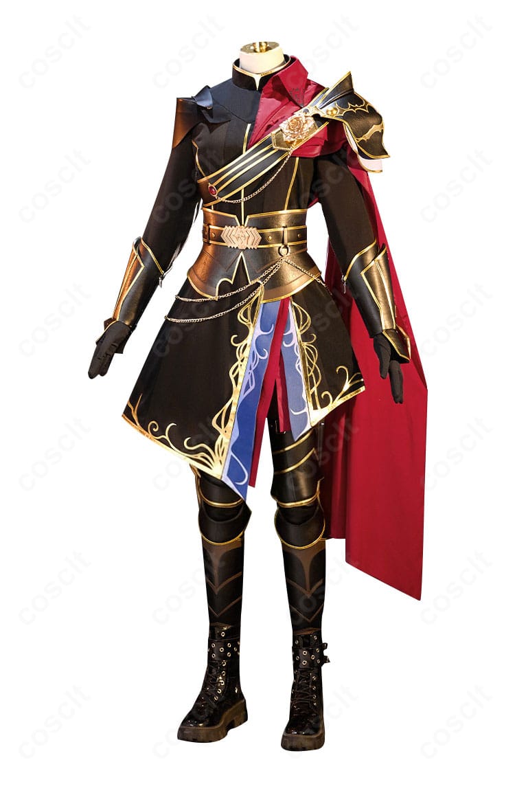 プロジェクトセカイ 青柳冬弥 コスプレ衣装 側面シルエット｜動きやすさと美しさを両立