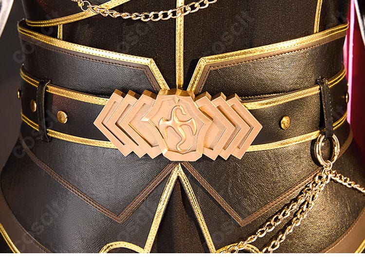 青柳冬弥 シュヴァリエ・ノワール 腰封装飾｜シルエットを引き締めるデザイン